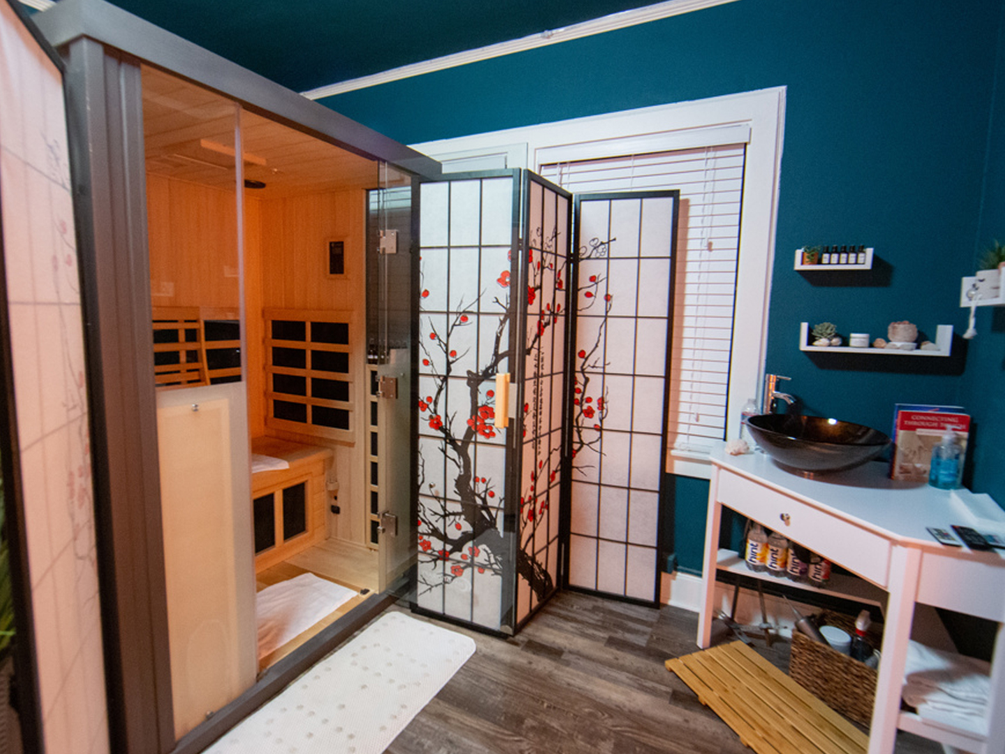 Halotherapy and Infrared Sauna at Jardin's Magical Hands in Sacramento, ca